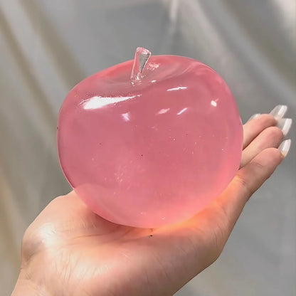 DumplingSquishys apple shape vaseline base handmade stress balls – main product view