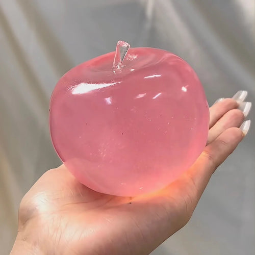 DumplingSquishys apple shape vaseline base handmade stress balls – main product view
