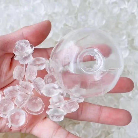 DumplingSquishys Craft Studio – Ultra-Thin Ball Skin 6cm – DIY Squishy Supply (Imperfect) – main product view