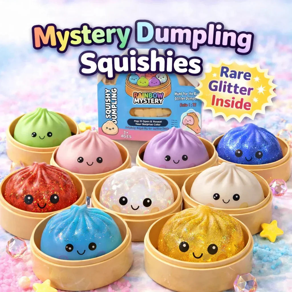 DumplingSquishys Mystery Bun Squishy – Blind Box Stress Relief Toy – main product view