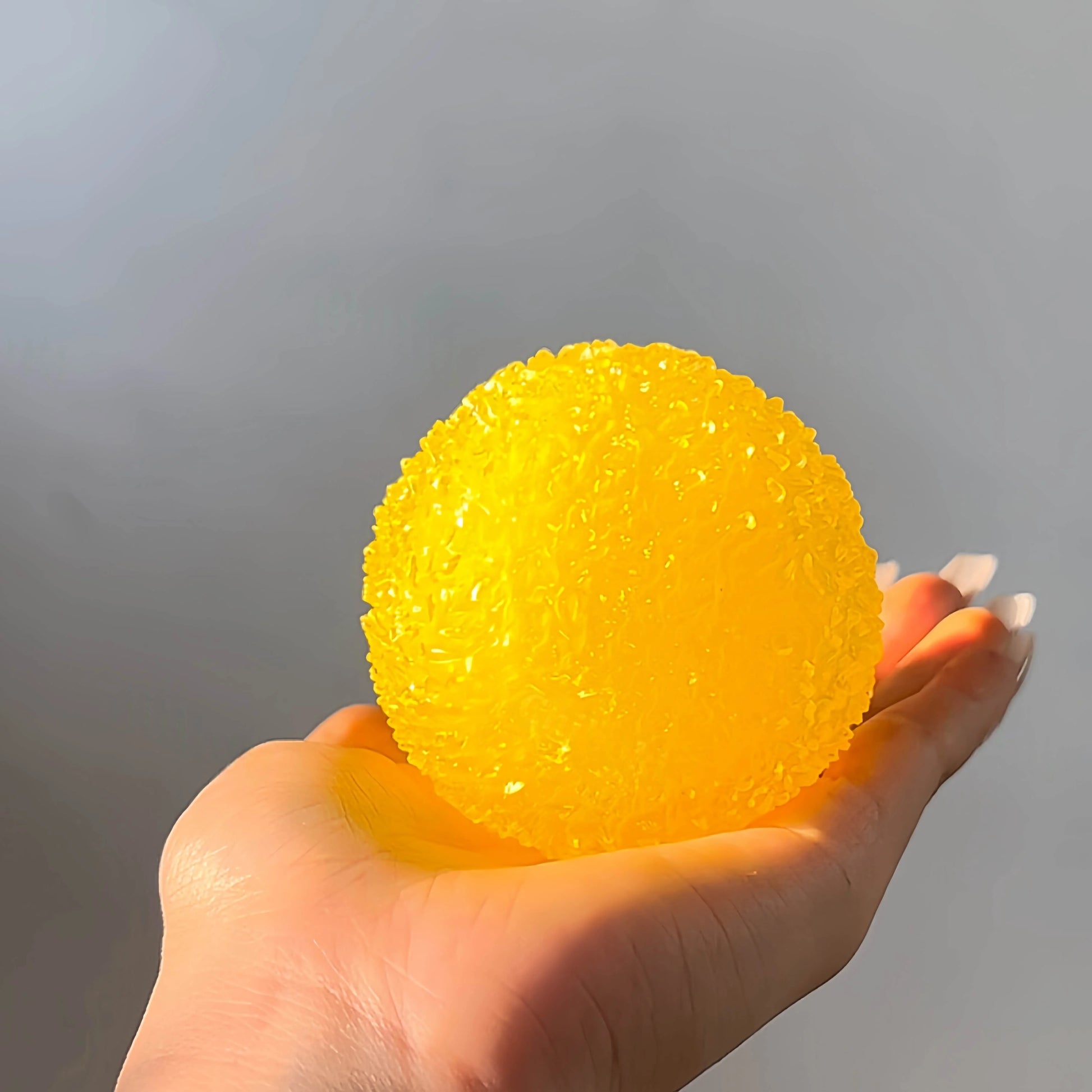 DumplingSquishys ice slush herb cookie stress ball – Lemon Shaved Ice Herb Cookie