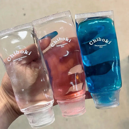 DumplingSquishys Bottle Pop Squishy – Sparkling Toothpaste Slime Stress Toy – alternate product view