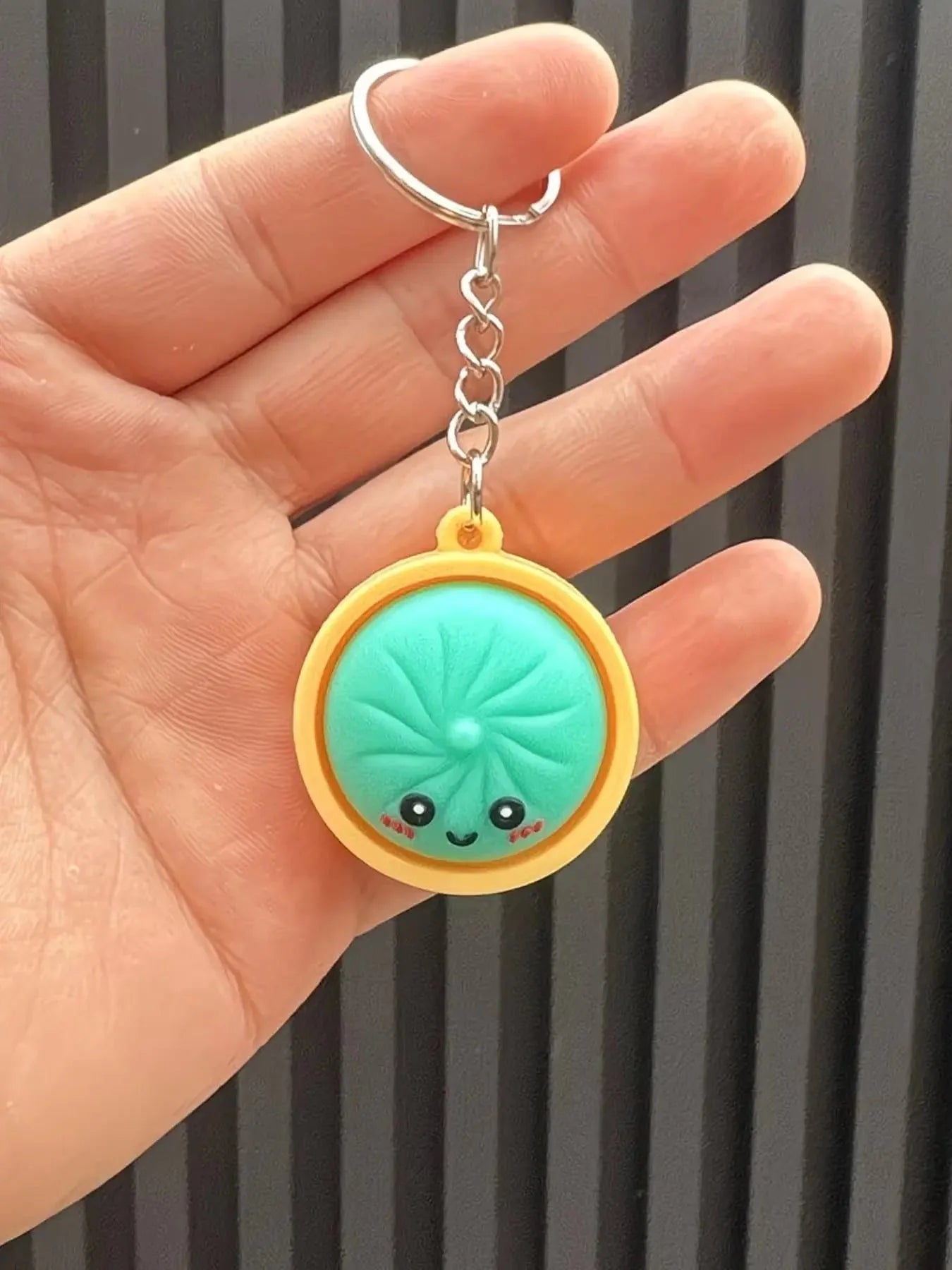 DumplingSquishys Mystery Bun Keychain – 1/6pcs Random Cute Squishy Toy – 6pcs 12pcs Cute Baozi Keychains Classroom – view 04
