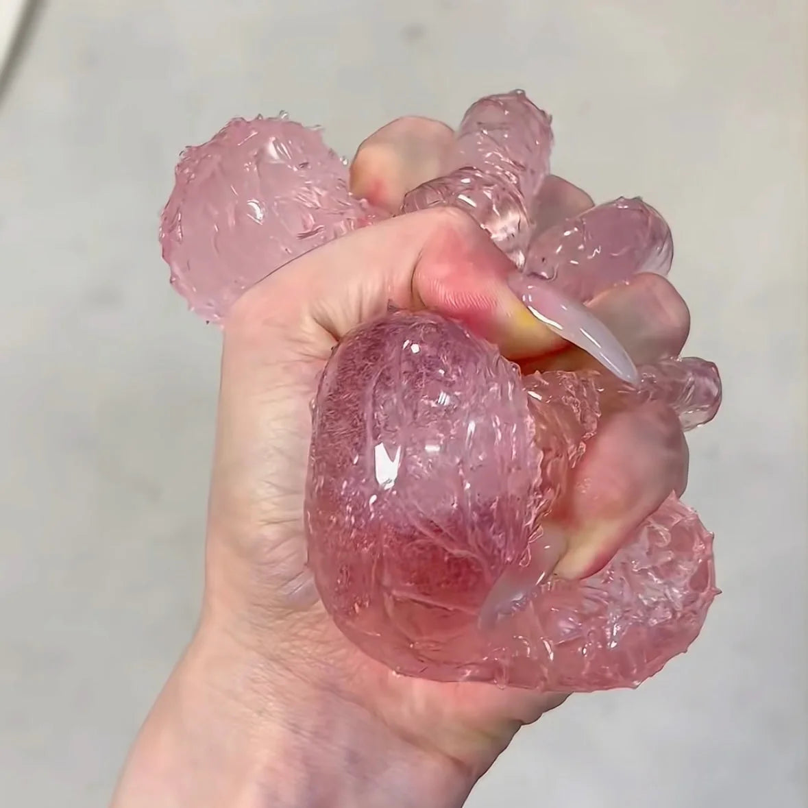 DumplingSquishys bayberry vaseline stress ball squishy stress relief – shape and texture detail