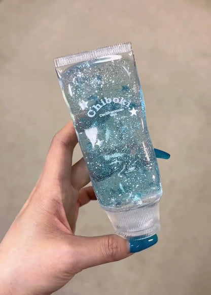 DumplingSquishys Bottle Pop Squishy – Sparkling Toothpaste Slime Stress Toy – shape and texture detail
