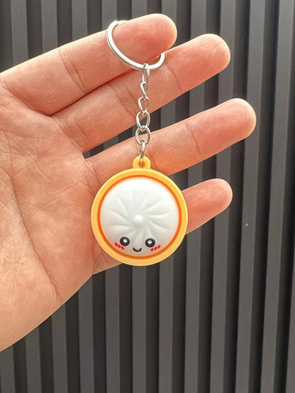 DumplingSquishys Mystery Bun Keychain – 1/6pcs Random Cute Squishy Toy – 6pcs 12pcs Cute Baozi Keychains Classroom – view 05
