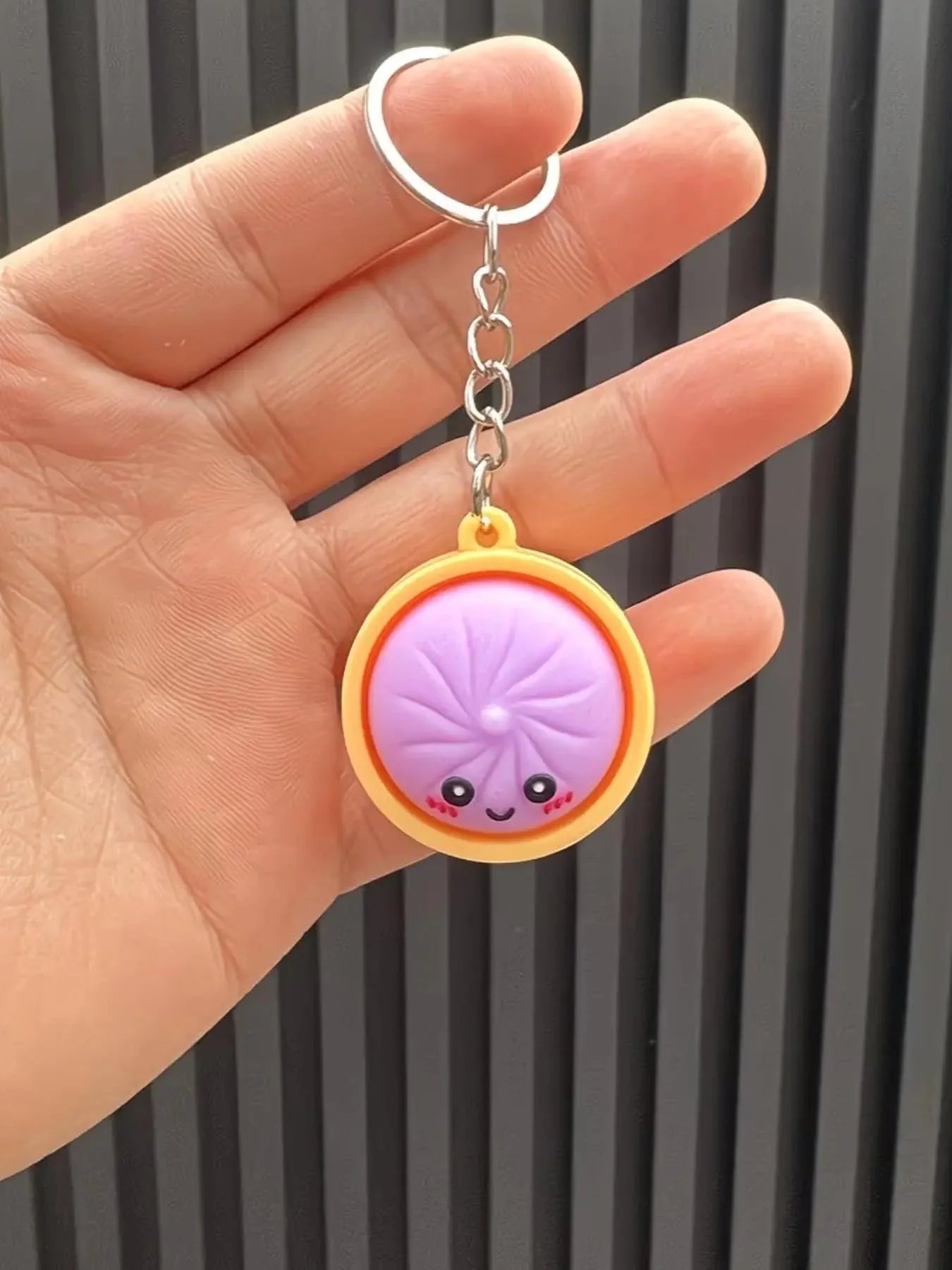 DumplingSquishys Mystery Bun Keychain – 1/6pcs Random Cute Squishy Toy – 6pcs 12pcs Cute Baozi Keychains Classroom – view 08