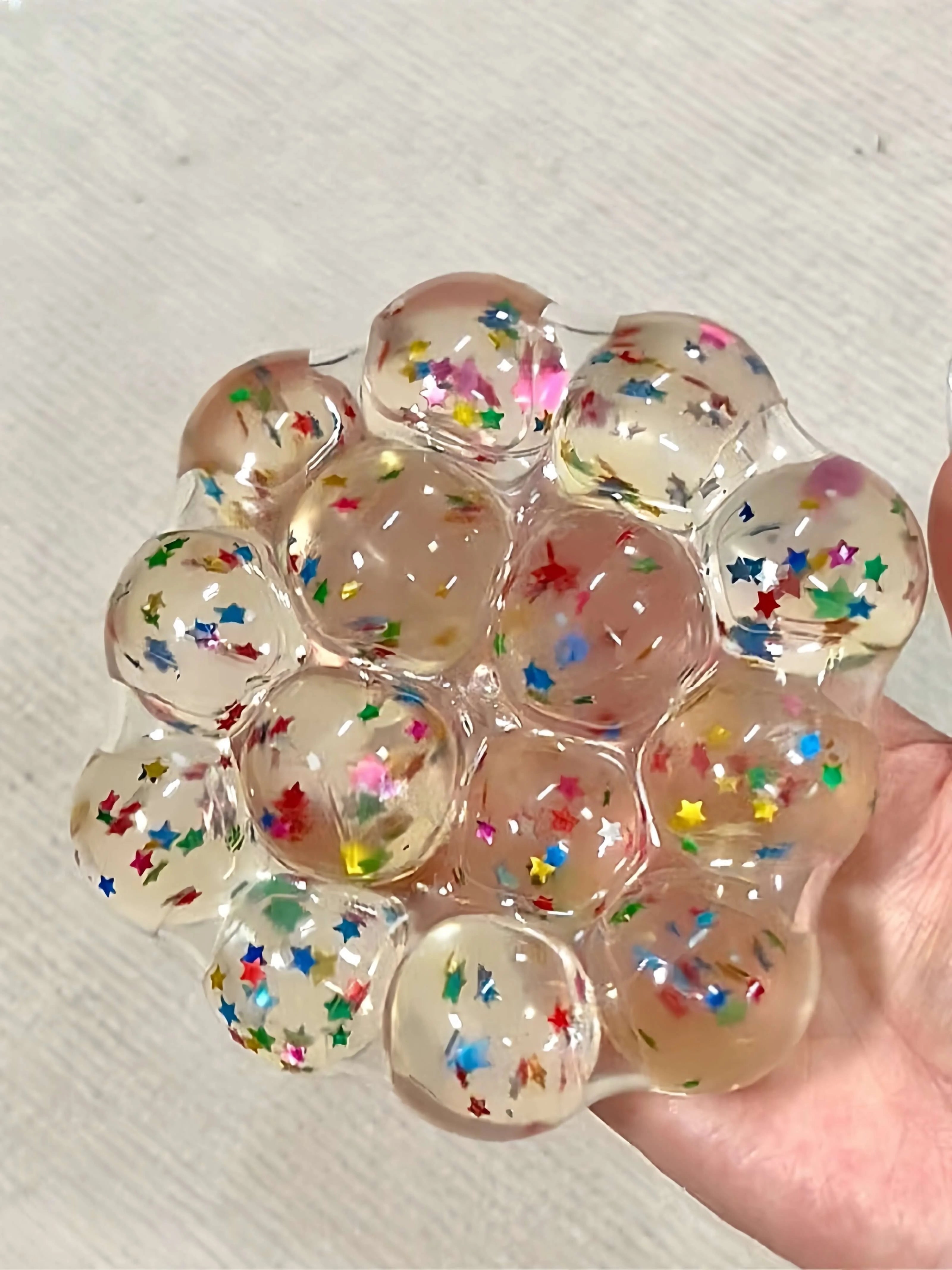 Glass Candy Jade Bead Vacuum Giant Handmade Orb