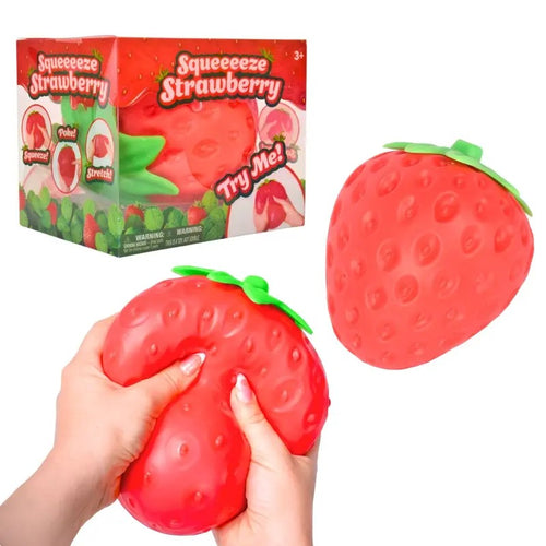 Squeeze Strawberry - Extra Large 5"