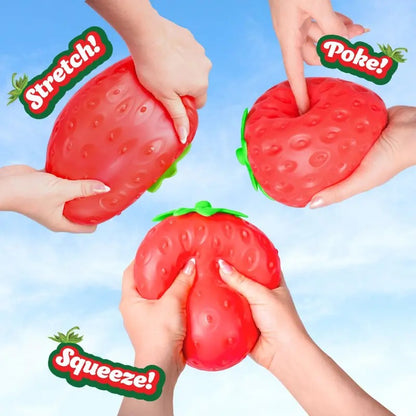 Squeeze Strawberry - Extra Large 5"