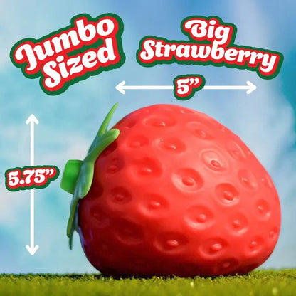 Squeeze Strawberry - Extra Large 5"