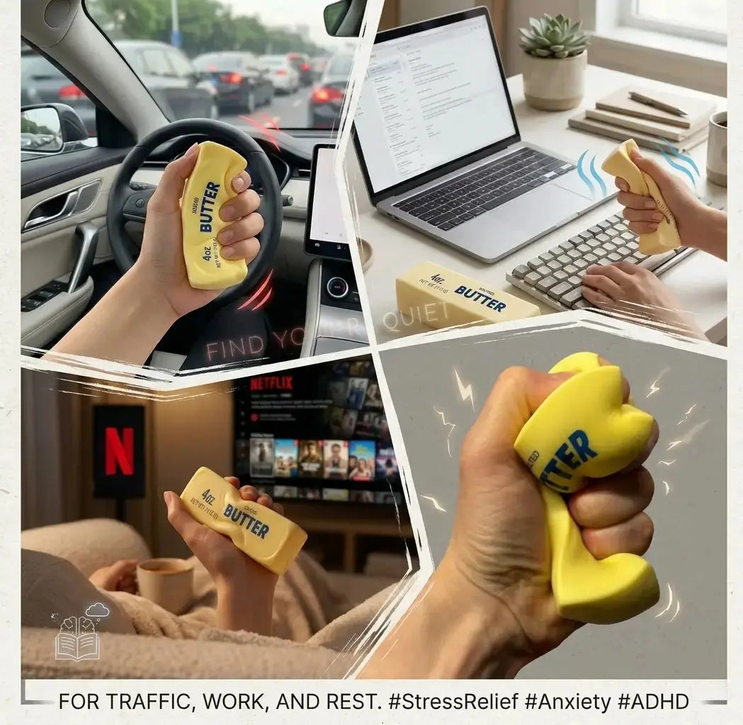 butter squishy 4 oz – Viral Fidget Toy