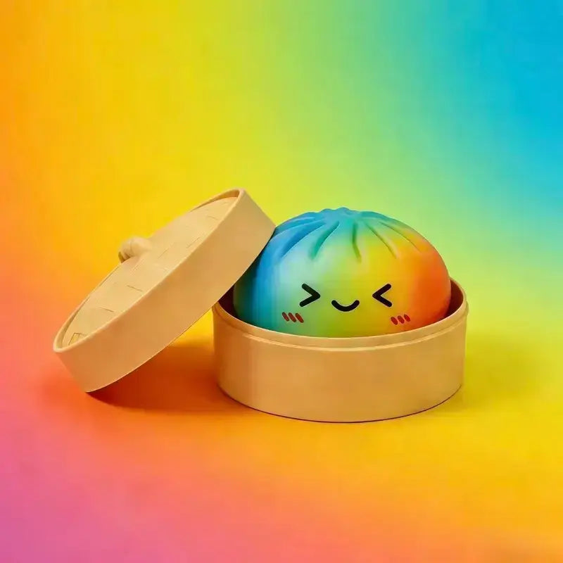 Glitter Series Expressive Big Dumpling Squishy - Blind Box