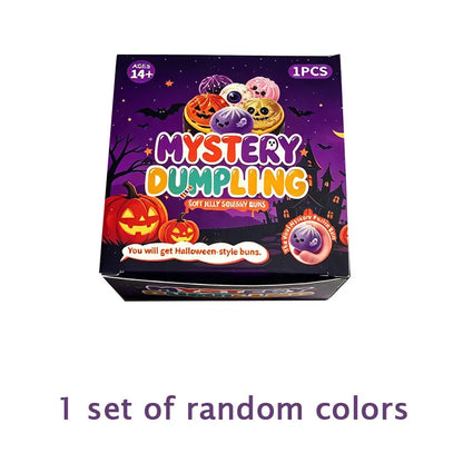 Halloween Ghost Squishy Stress Relief Toy – Soft Squeeze Sensory Mochi Toy