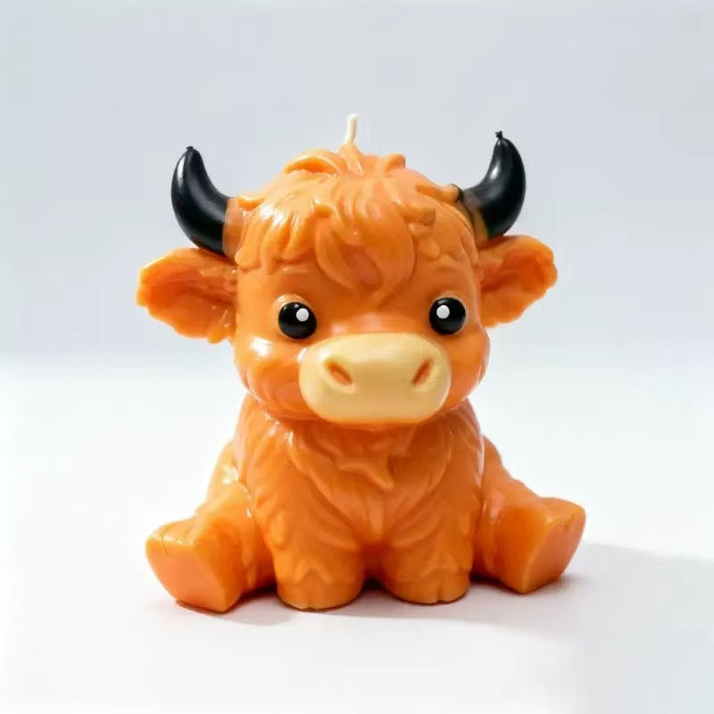 Jumbo Squeezy Highland Cow（17cm）