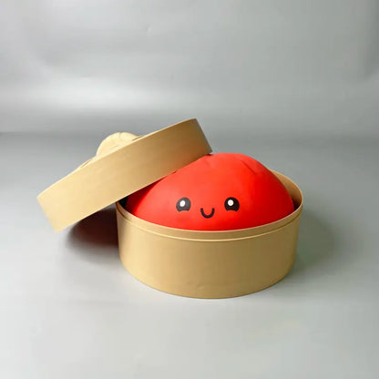 Expressive Dumpling Squishy (10.6-Inch) Blind Box, Bao Bun Squishy, MySecret Bun Fidget…
