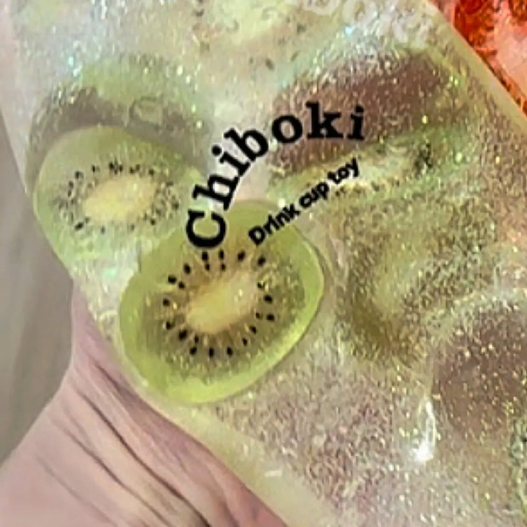 [CHIBOKI] Clear Bottle Squishy Ball – Handmade Stress Relief Desk Toy | Crystal & Soda Bottle