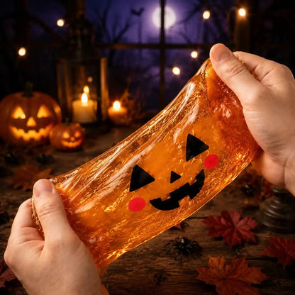 Halloween Ghost Squishy Stress Relief Toy – Soft Squeeze Sensory Mochi Toy