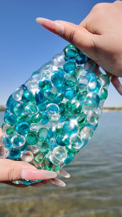 [CHIBOKI]Jumbo Pearl Squishy Ball – Handmade Stress Relief Toy for All Ages