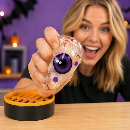 Halloween Ghost Squishy Stress Relief Toy – Soft Squeeze Sensory Mochi Toy