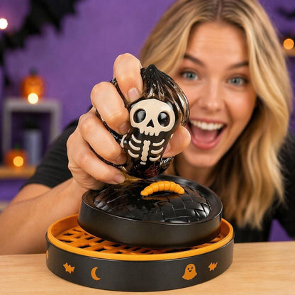Halloween Ghost Squishy Stress Relief Toy – Soft Squeeze Sensory Mochi Toy