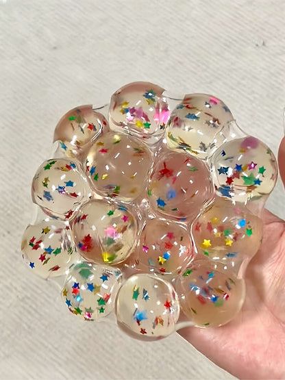 [CHIBOKI]Jumbo Pearl Squishy Ball – Handmade Stress Relief Toy for All Ages
