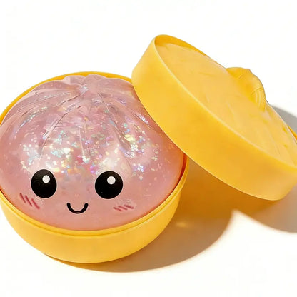 Glitter Series Expressive Big Dumpling Squishy - Blind Box