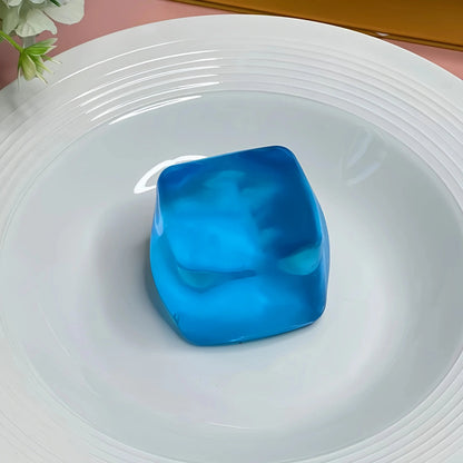 [CHIBOKI]Blue Transparent Crystal Ice Cube Squishy