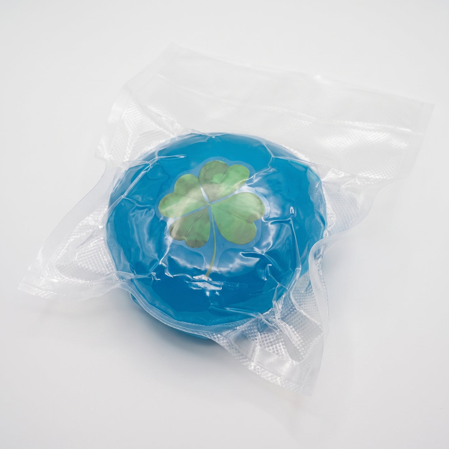 DumplingSquishys ocean blue clover coconut oil soap base squishy