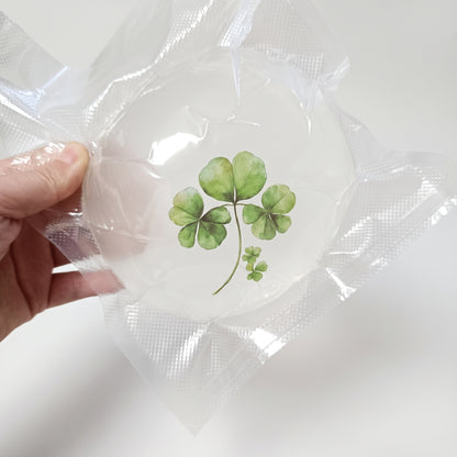 DumplingSquishys white clover coconut oil soap base squishy
