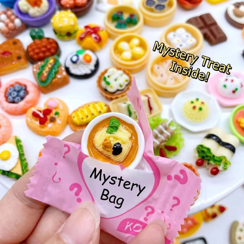 Mystery Foodie Bags - Ultra-Realistic Miniature Food & Drink Collectibles | DIY Decor, Dollhouse Accessories & Sensory …