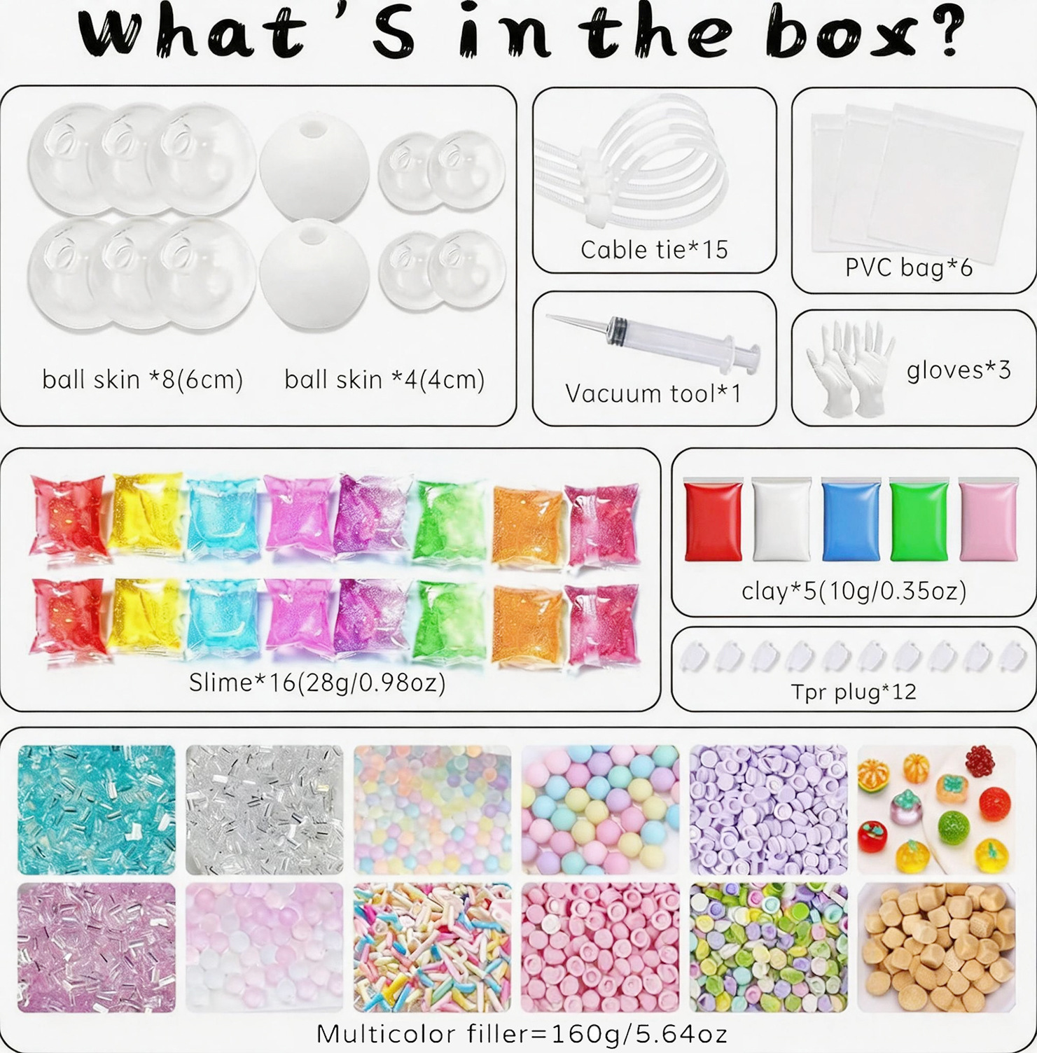 DumplingSquishys DIY TPR Squishy Ball Shell Kit - image 5