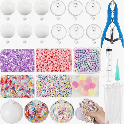 DumplingSquishys DIY TPR Squishy Ball Shell Kit - image 6