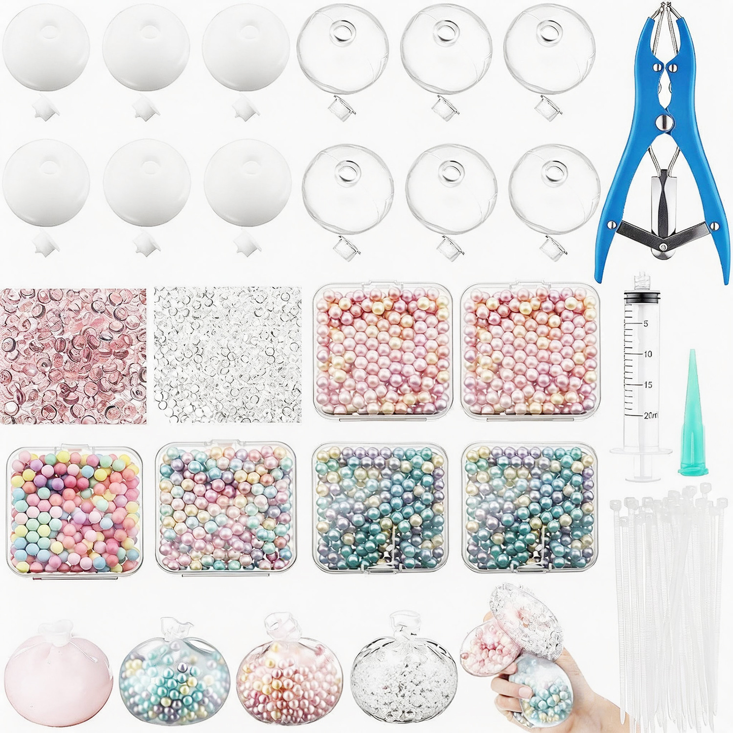 DumplingSquishys DIY TPR Squishy Ball Shell Kit - image 7