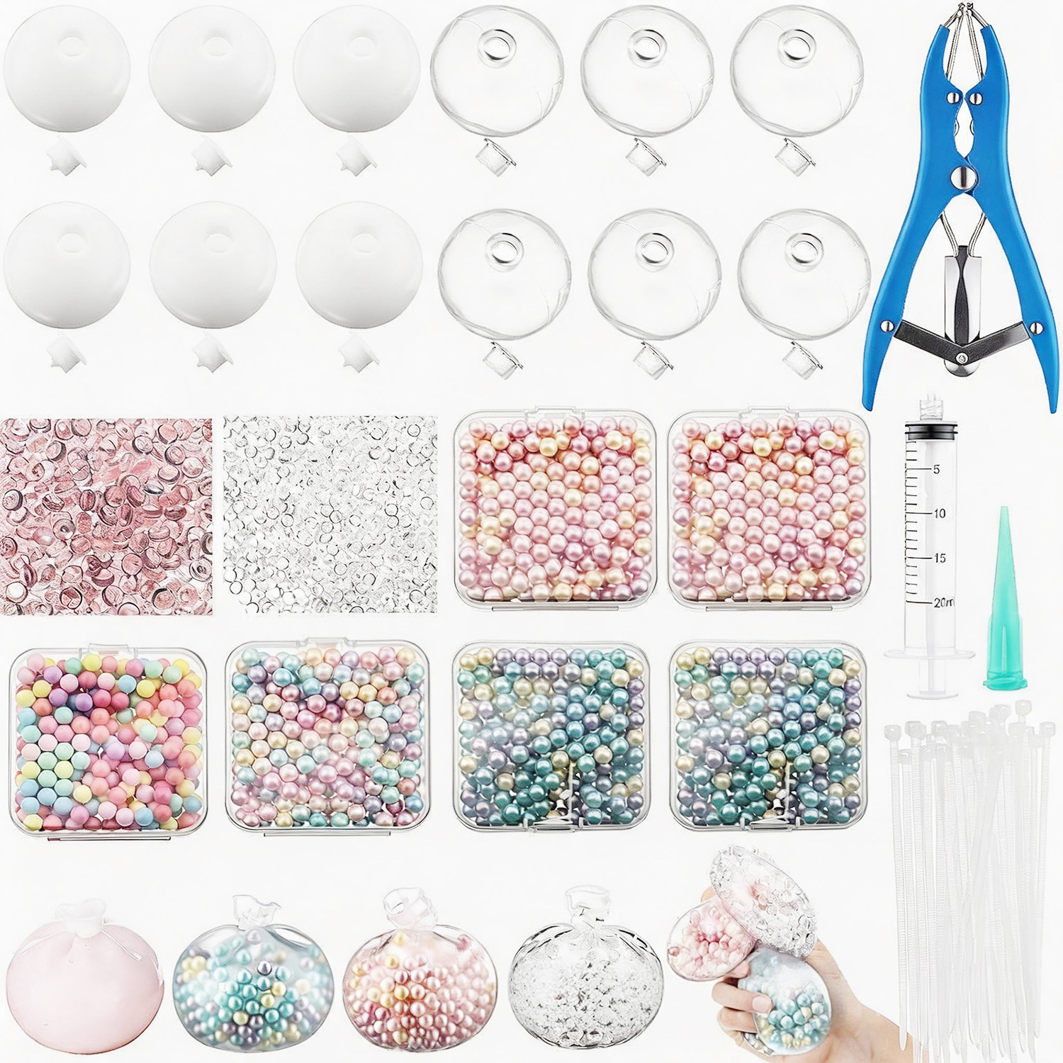 DumplingSquishys DIY TPR Squishy Ball Shell Kit - image 7