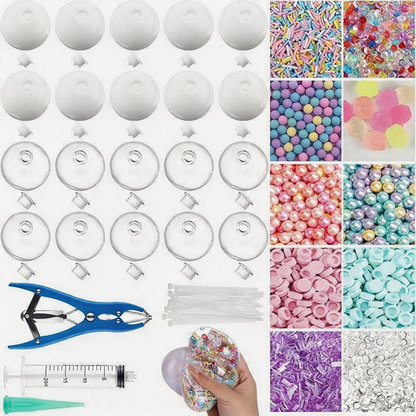 DumplingSquishys DIY TPR Squishy Ball Shell Kit - image 13